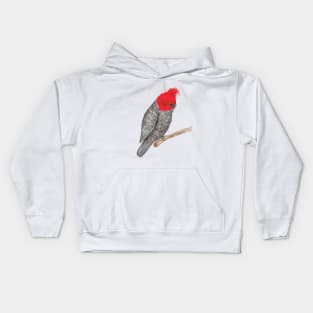 Gang gang cockatoo Kids Hoodie